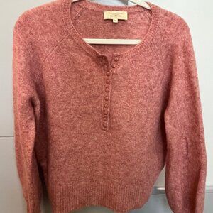 Sezane Pink Sweater